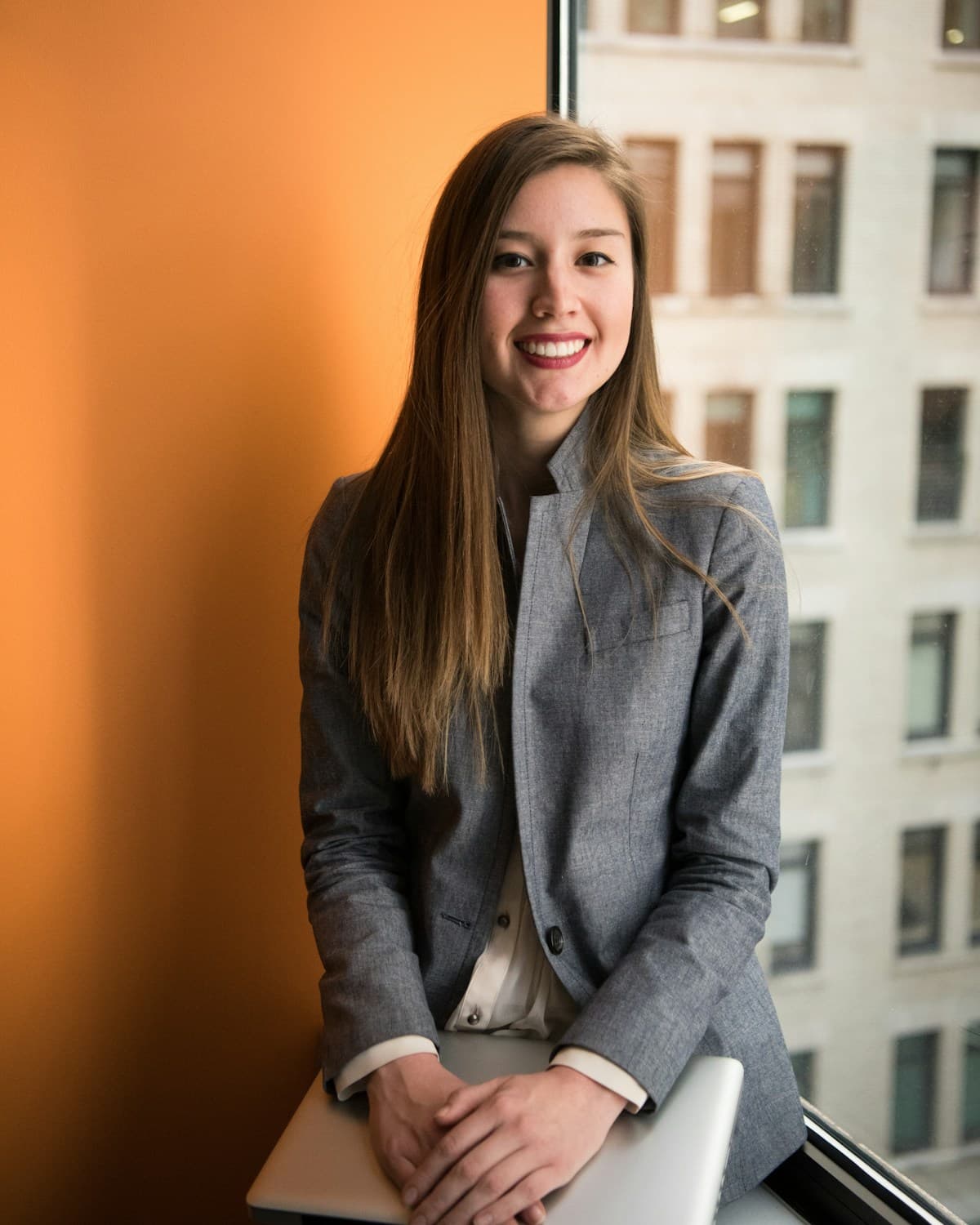 Creative professional headshot